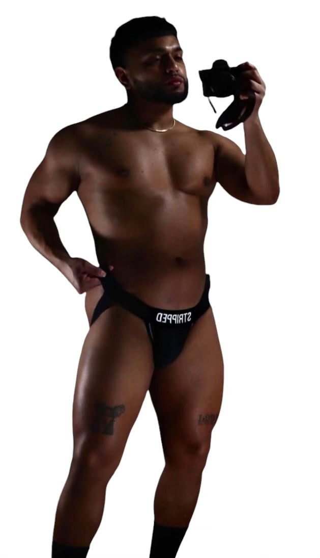 Black Clean Jockstrap