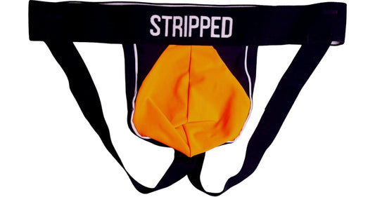 Orange Clean jockstrap