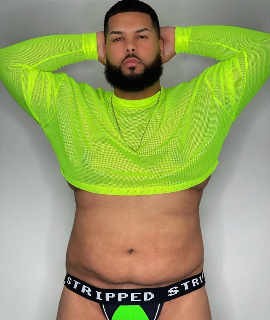 Green Logo Mania Jockstrap